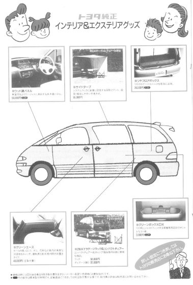 92 toyota previa steering wheel lock #6