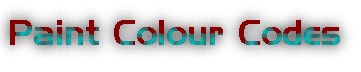 Header - Paint Colour Codes.gif (6398 bytes)